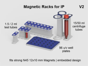 Magnetische Reaktionsgef&auml;&szlig;st&auml;nder